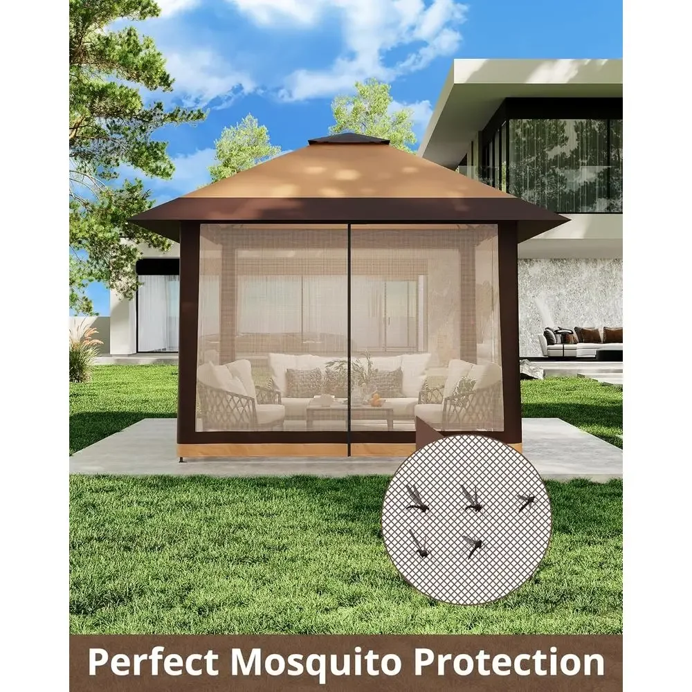 Altana ogrodowa 13x13 z siatko – Outdoor Furniture Balcony recenzja i cena