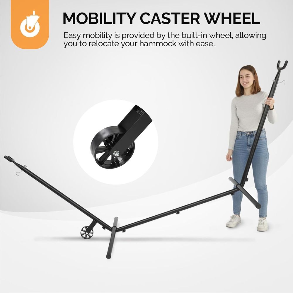 Wytrzymały hamak o udźwigu 250 – Hammock With Stand recenzja i cena