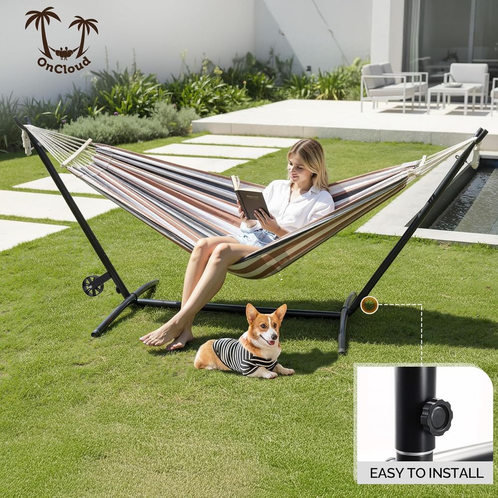 Wytrzymały hamak o udźwigu 250 – Hammock With Stand recenzja i cena