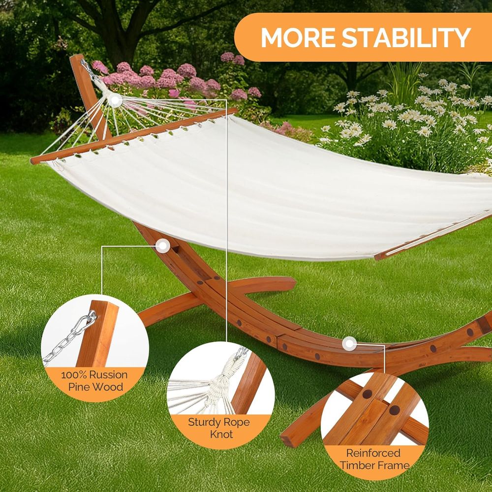 Zestaw hamaka podwójnego ze st – Hammock With Stand recenzja i cena
