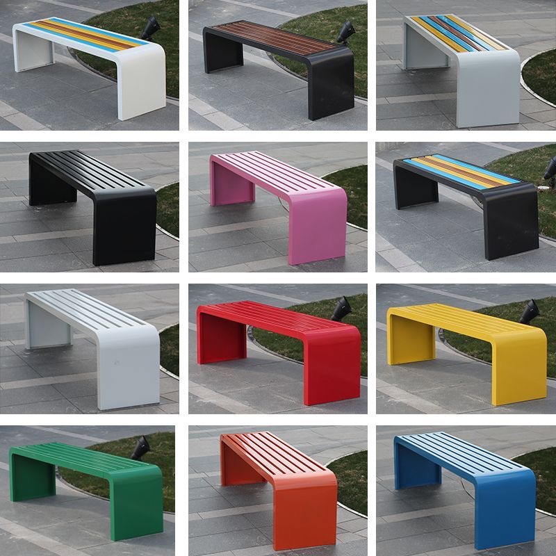 Ławka metalowa z blachy stalow – Outdoor Furniture Green recenzja i cena