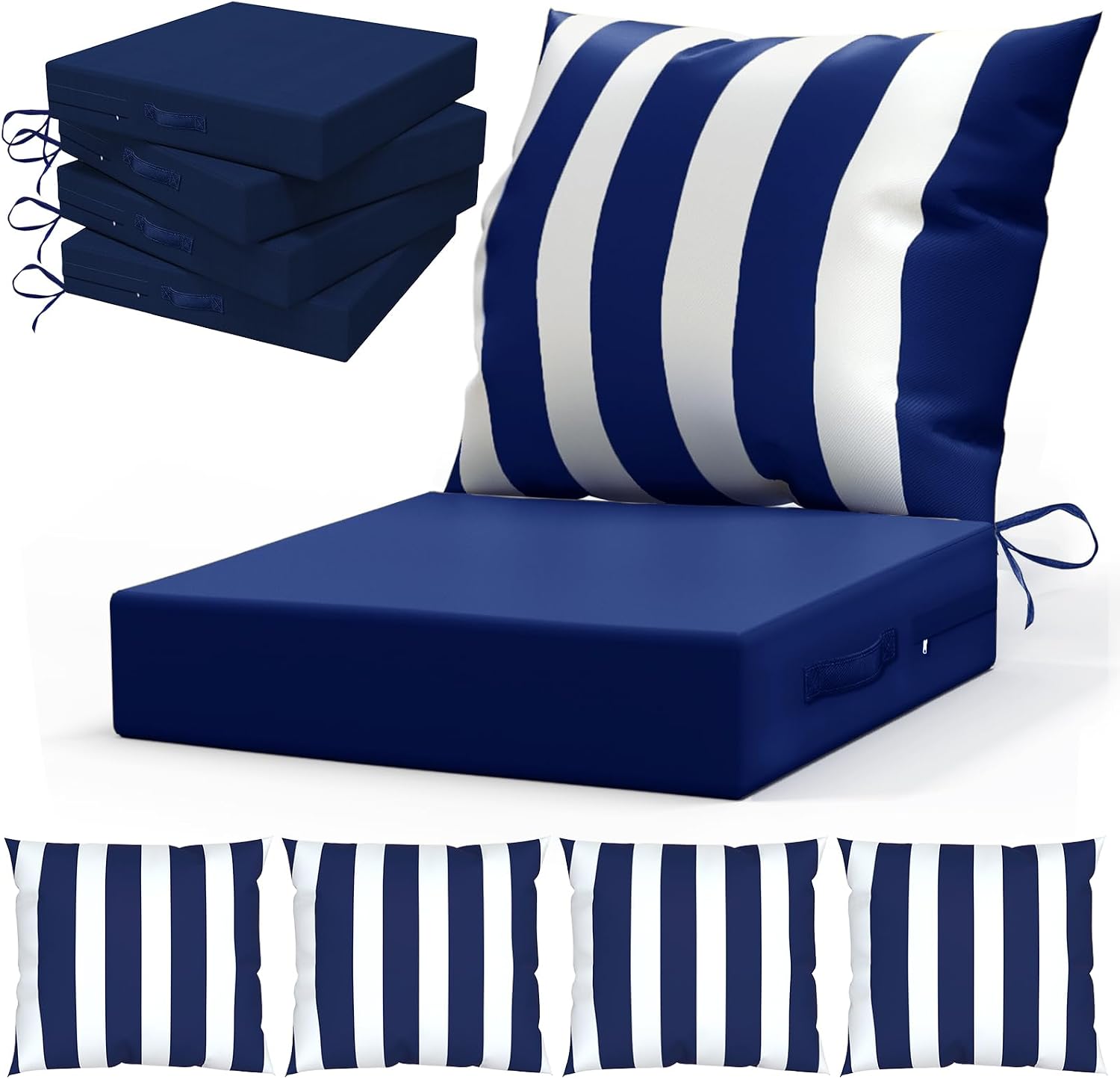 Poduszki na krzesła ogrodowe d – Outdoor Furniture Cushions 24 X 24 recenzja i cena