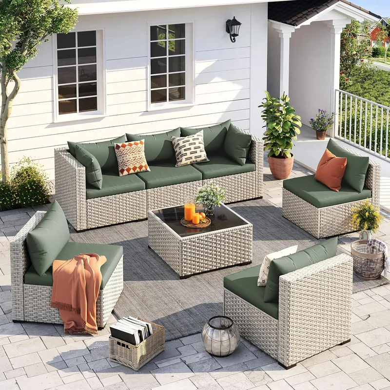 Zestaw mebli ogrodowych na pat – Outdoor Furniture Green recenzja i cena