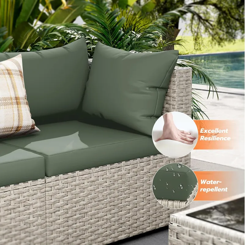 Zestaw mebli ogrodowych na pat – Outdoor Furniture Green recenzja i cena
