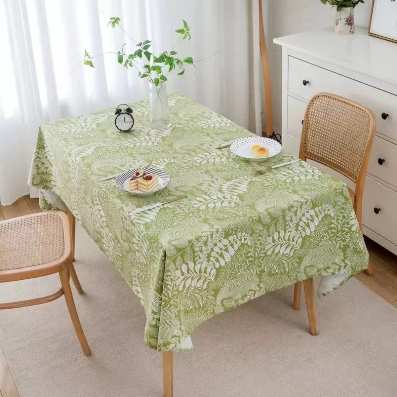 Wodoodporny obrus z bawełny ln – Outdoor Furniture Green recenzja i cena