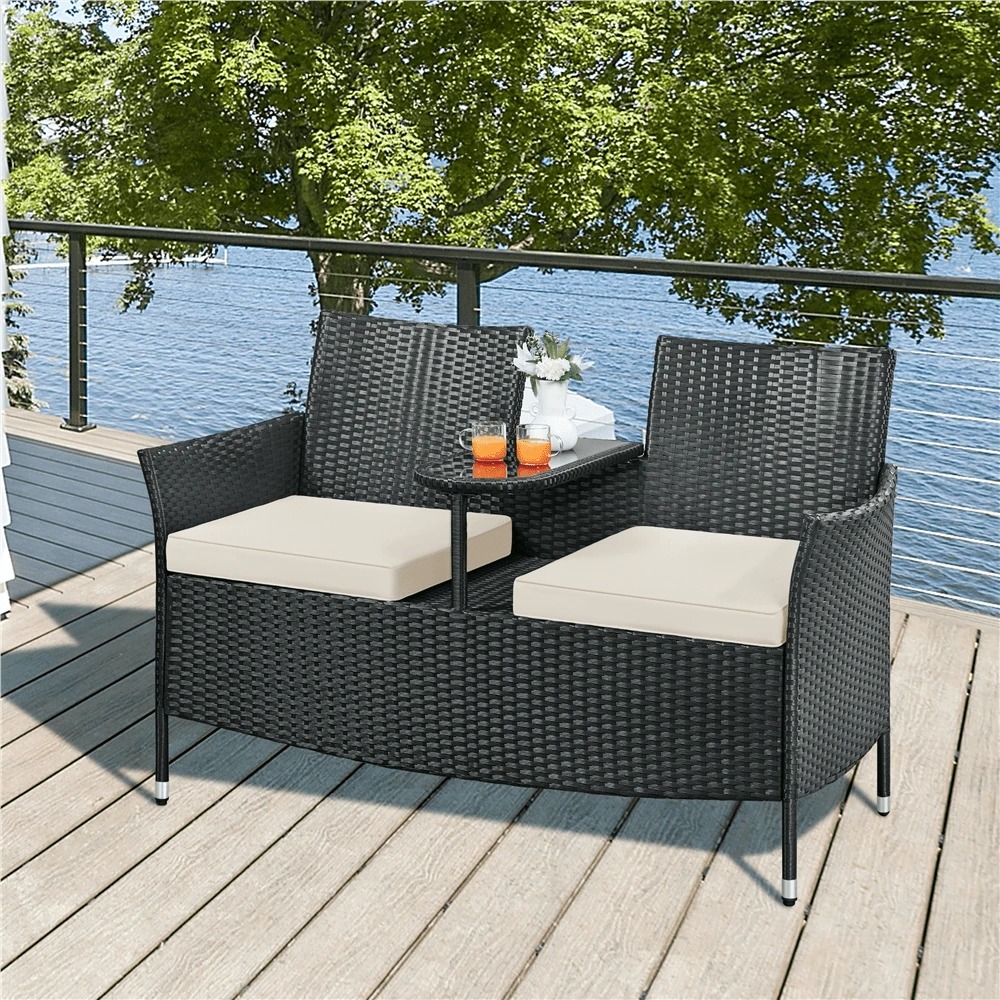 Wysokiej jakości dwuosobowe kr – Outdoor Furniture Balcony recenzja i cena