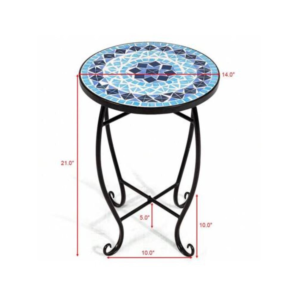 Stolik akcentowy mozaikowy do  – Outdoor Furniture Balcony recenzja i cena