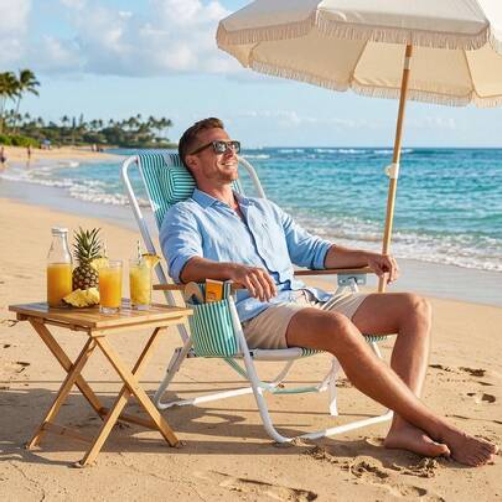 Regulowane składane krzesło pl – Outdoor Furniture Green recenzja i cena