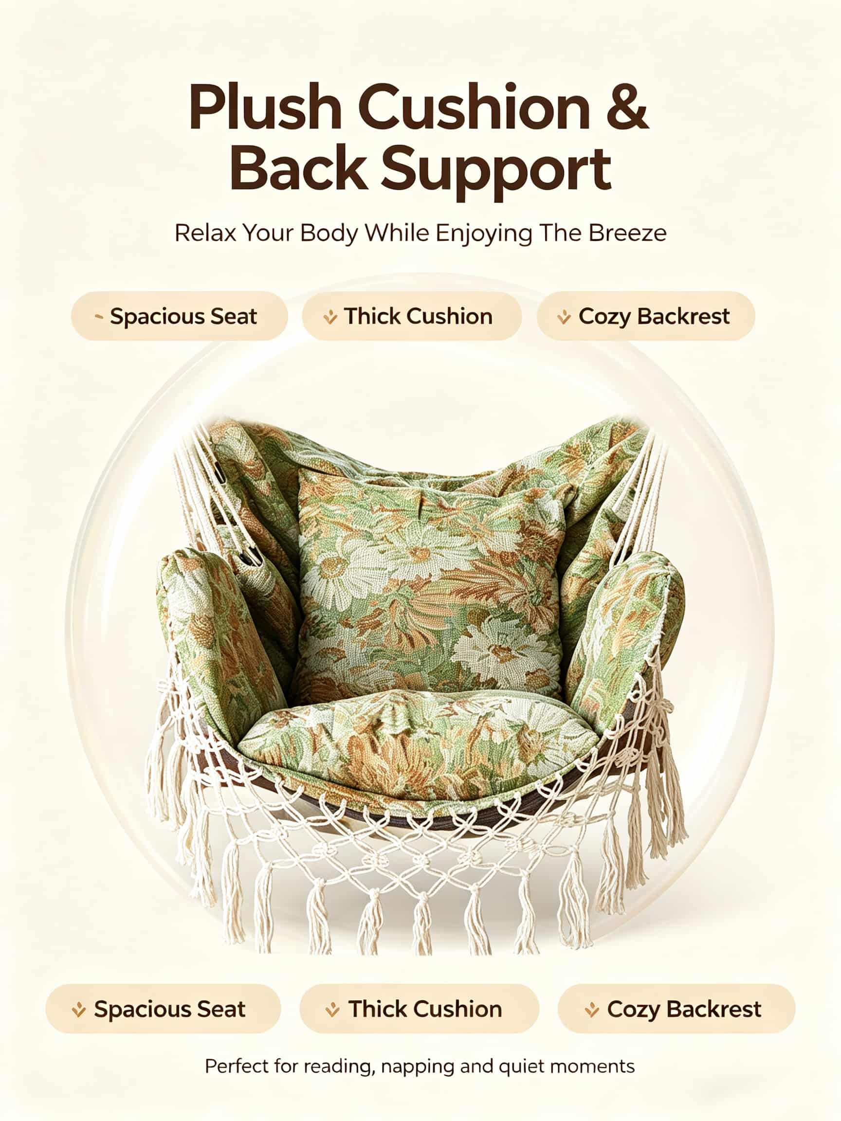 Hamak w stylu boho z motywem k – Outdoor Furniture Balcony recenzja i cena
