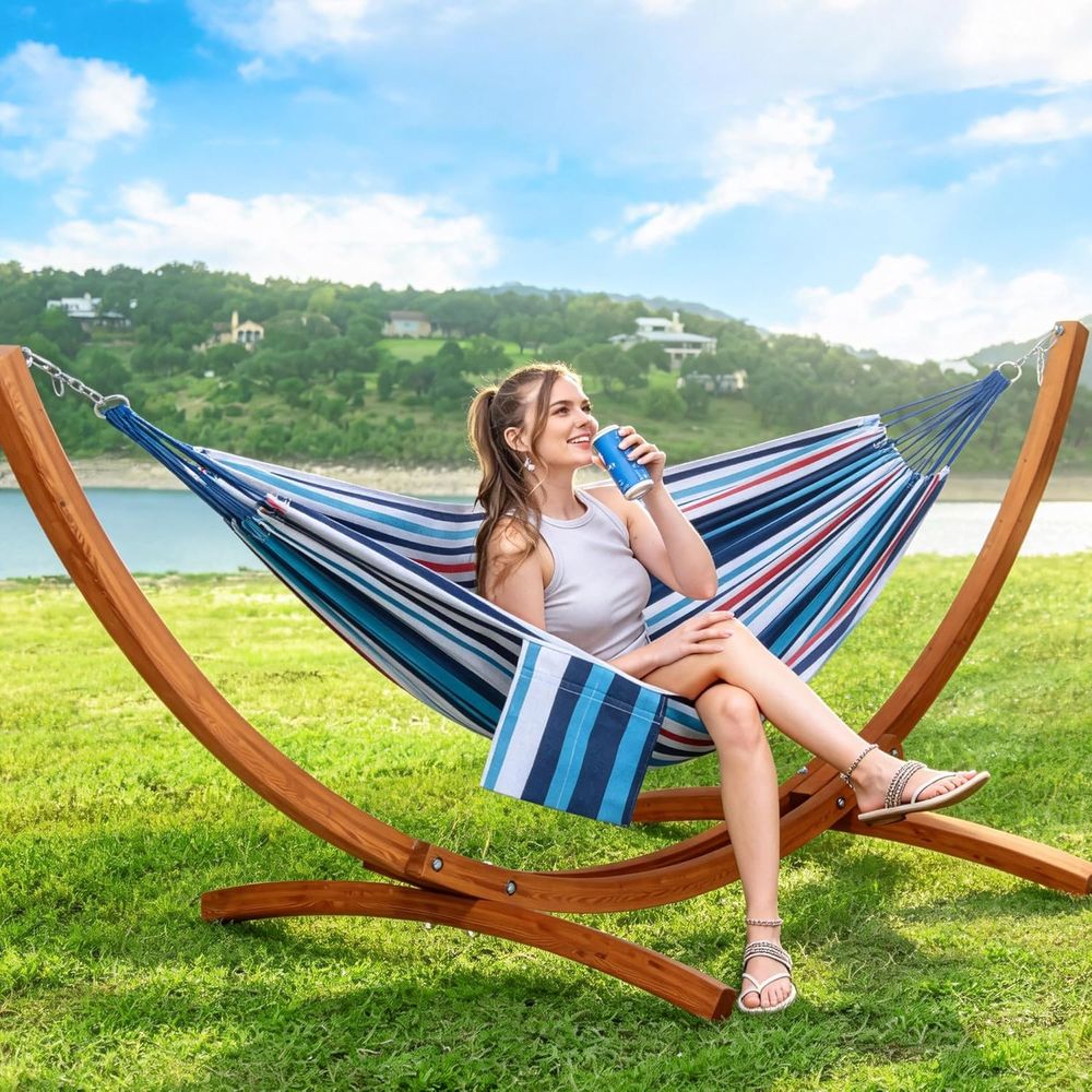 Hamak ogrodowy ze stelażem w z – Hammock With Stand recenzja i cena