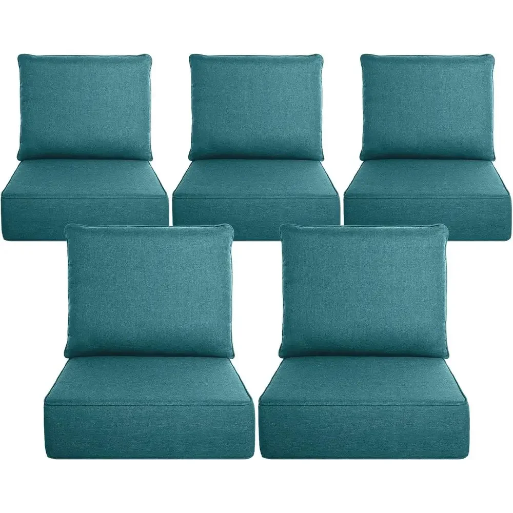 Zestaw 6 grubych poduszek na z – Outdoor Furniture Cushions 24 X 24 recenzja i cena