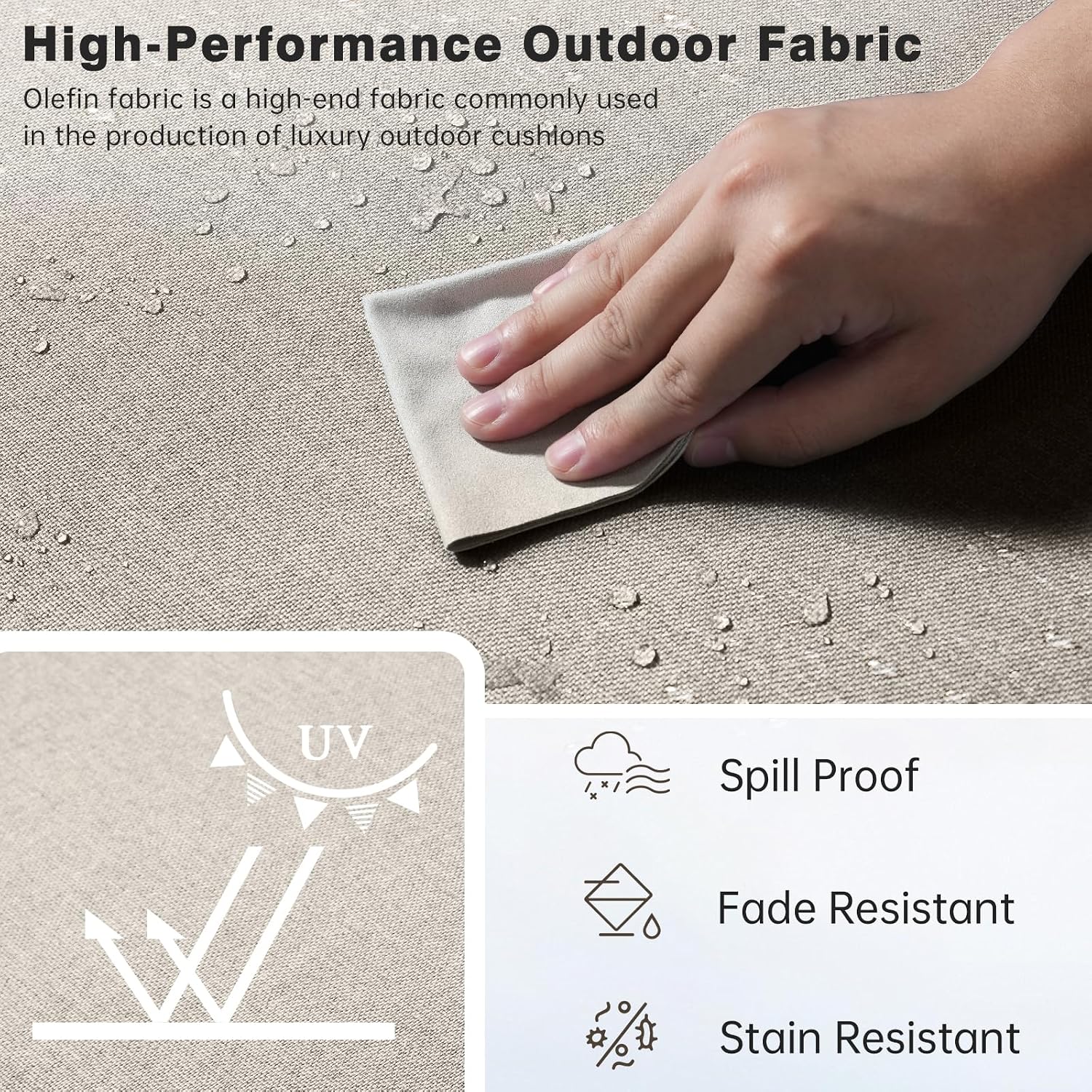 Zestaw poduszek ogrodowych o g – Outdoor Furniture Cushions 24 X 24 recenzja i cena