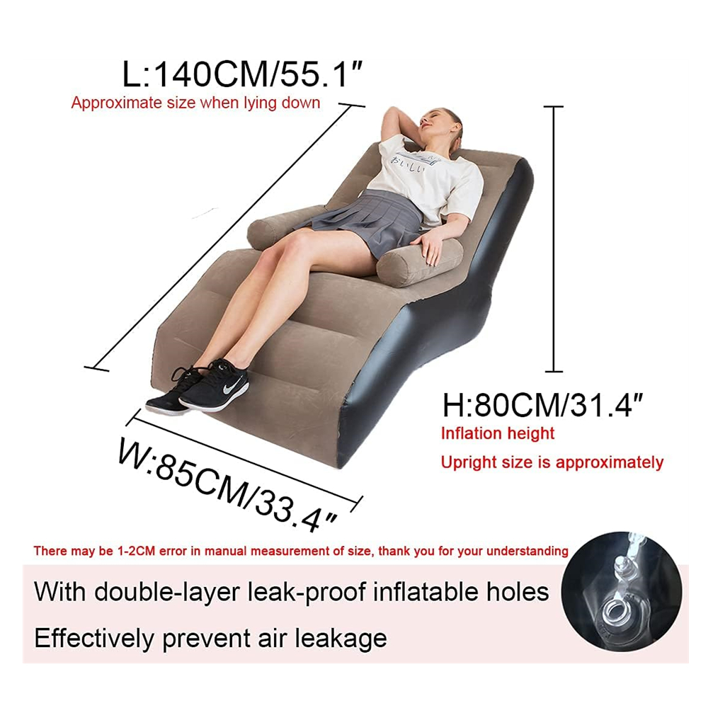 Składana dmuchana sofa, nadmuc – Outdoor Furniture European recenzja i cena