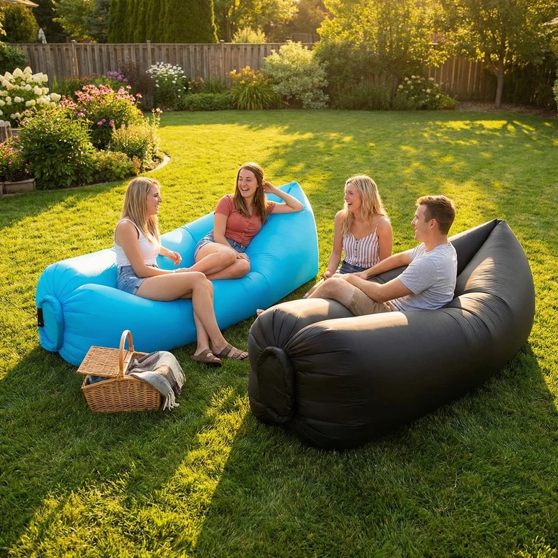 Przenośny dmuchany leżak-sofa, – Outdoor Furniture European recenzja i cena