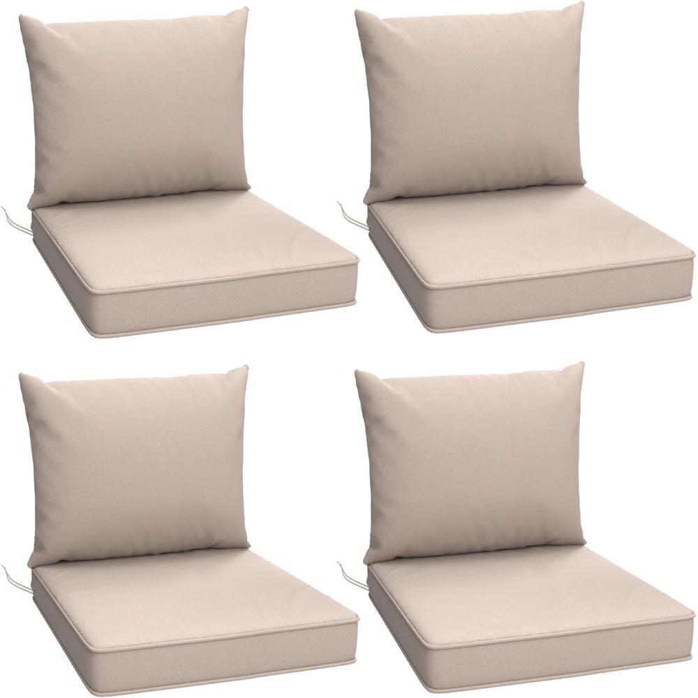 Zestaw 4 poduszek na krzesła o – Outdoor Furniture Cushions 24 X 24 recenzja i cena