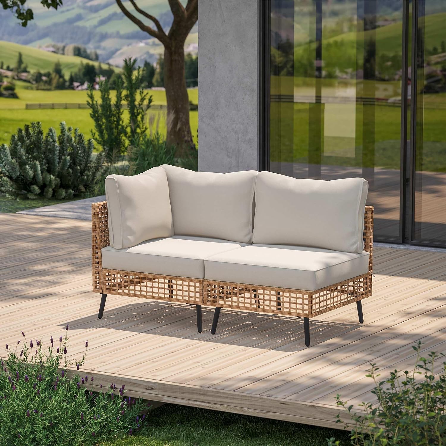 Zestaw mebli ogrodowych z wikl – Outdoor Furniture Balcony recenzja i cena