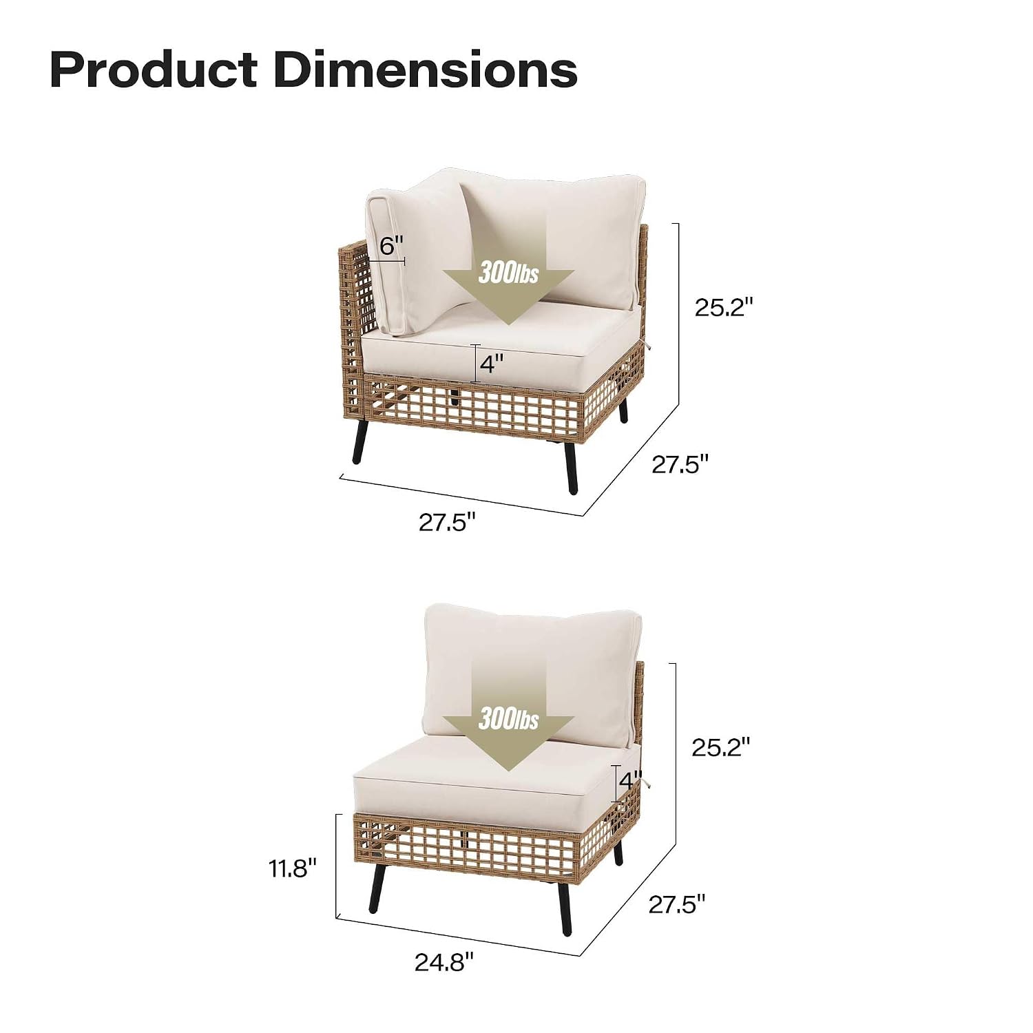 Zestaw mebli ogrodowych z wikl – Outdoor Furniture Balcony recenzja i cena