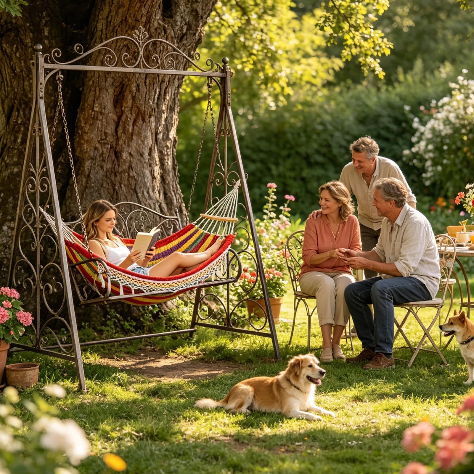 14-otworowe regulowane drążki  – Hammock With Stand recenzja i cena
