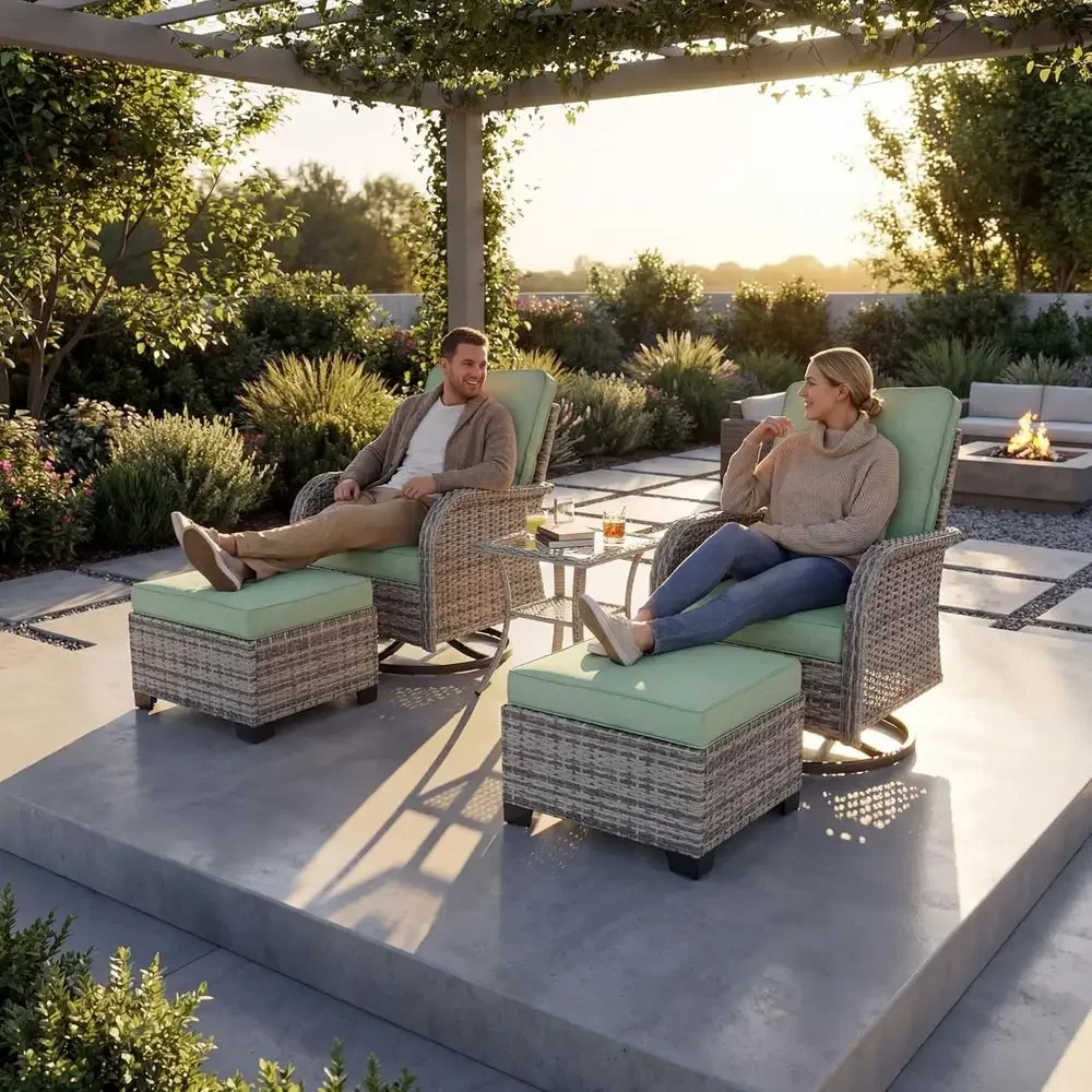 Zestaw mebli ogrodowych: Fotel – Outdoor Furniture Green recenzja i cena
