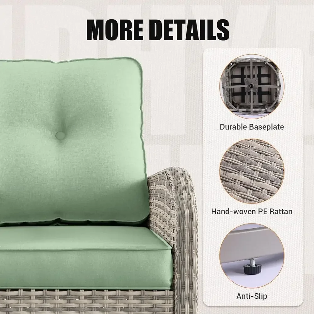 Zestaw mebli ogrodowych: Fotel – Outdoor Furniture Green recenzja i cena