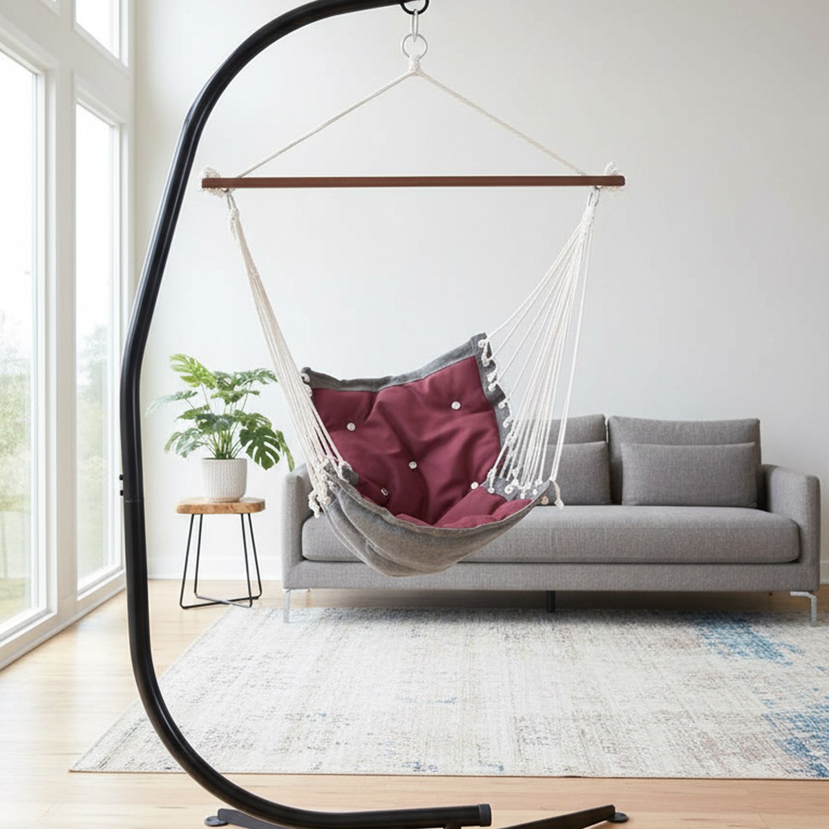 Wytrzymały stalowy stojak na h – Hammock With Stand recenzja i cena